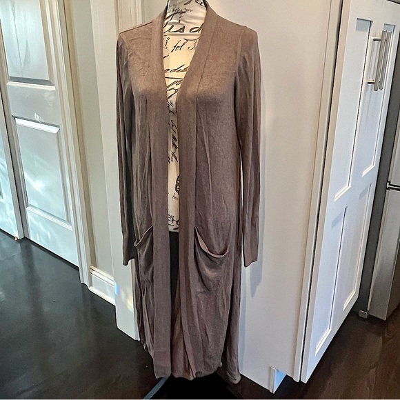 H By Halston Open Front Duster Cárdigan - Picture 15 of 16